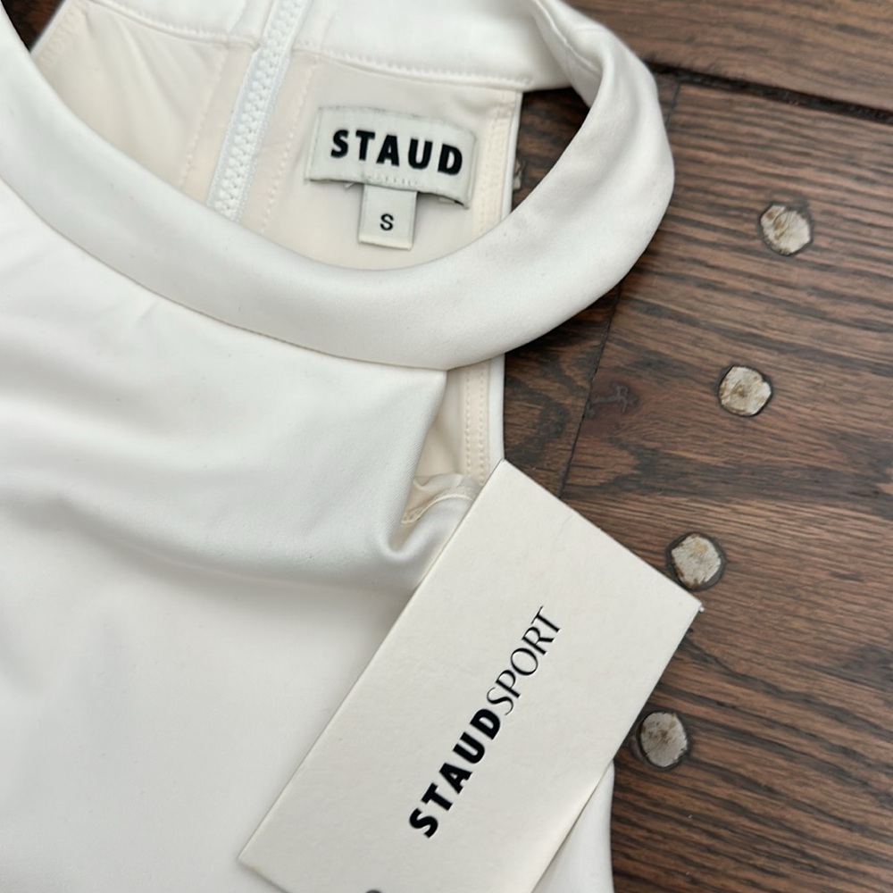 NWT Staud Halter Tennis Dress - Picture 2 of 6